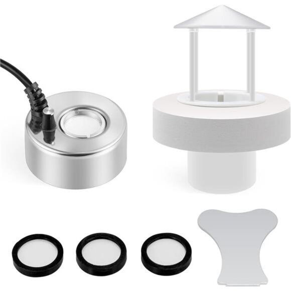 Mist Maker 350ml/H, Halloween Party Ultrasonic Pond Fogger Aluminum Mister - Picture 1 of 7